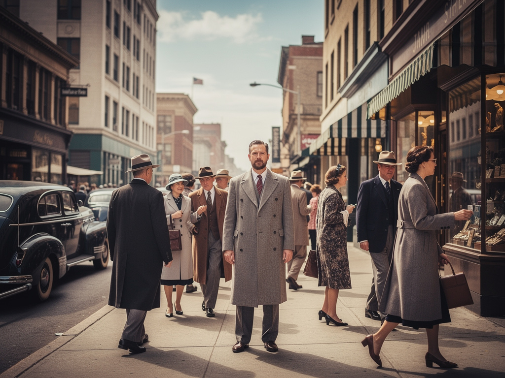 Hayal et: 1940'lara gidelim bir zaman yolcusu.