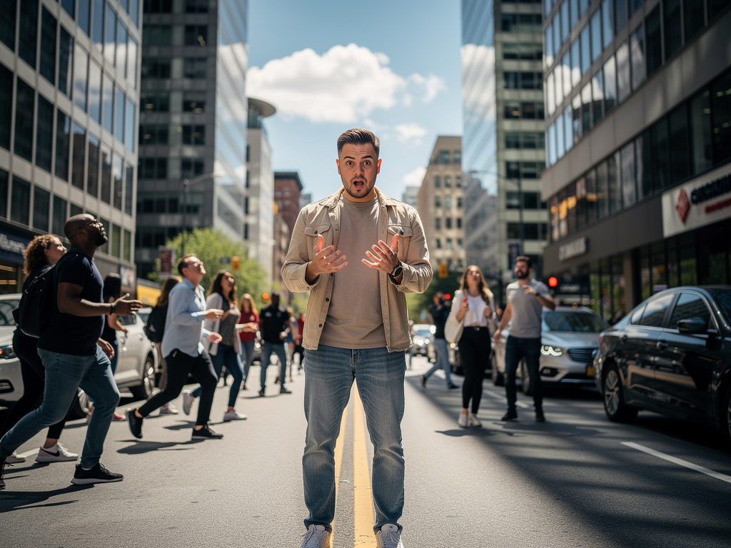 تخيل لو: ماذا لو فجأة اكتسب 1% من البشر قوى خارقة لكن منطقية، و أنا واحد منهم.