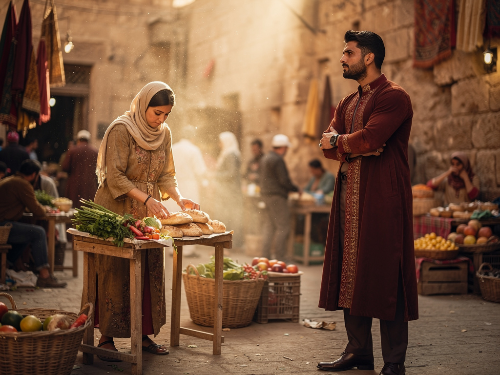 تخيل لو: ملاك.. فتاة طيبة ولطيفة
وقوية و بسيط الحياة علمته دروس كثيرة.. يتما تسع على لقمة عيشه تعمل في كل شيء
وایشئ تود العش