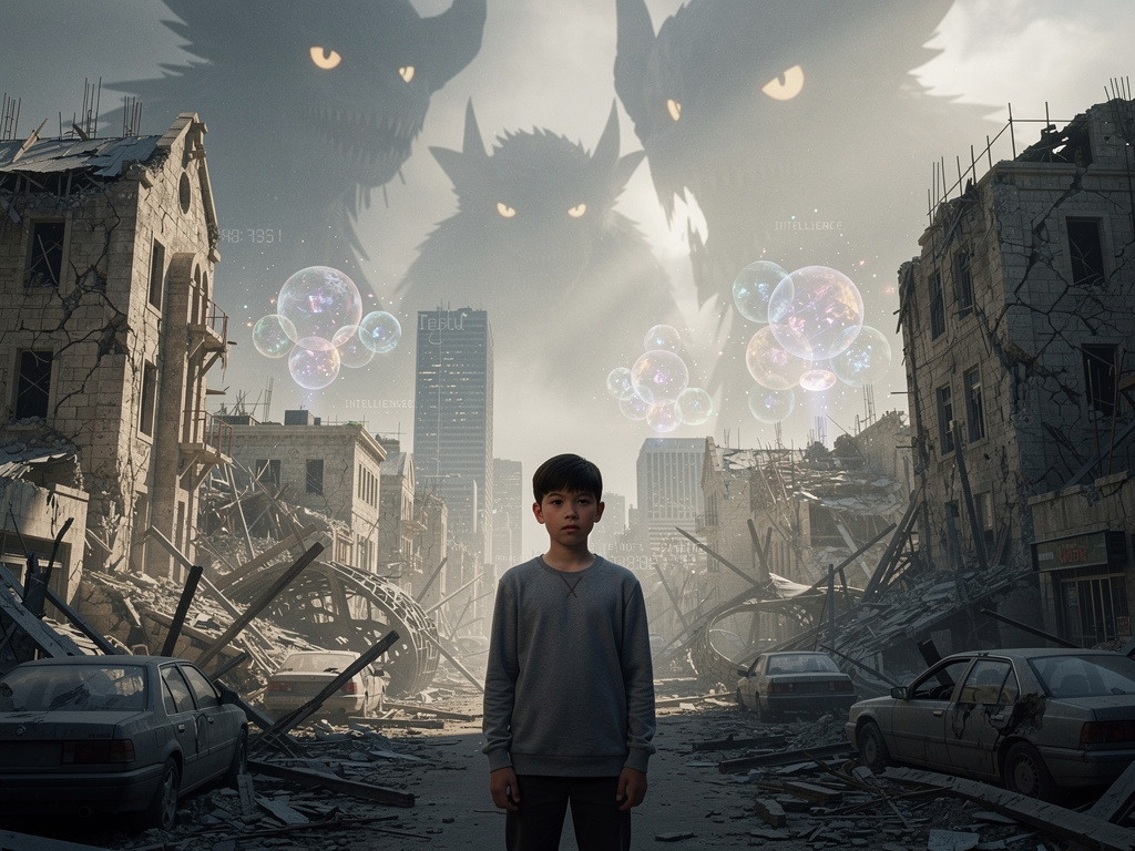 تخيل لو: في 'عين شمس'.. الذكاء قد يكون أغلى من الذهب، وأخطر من الرصاص. (علي) مراهق بذكاء خارق، يجد نفسه فجأة في قلب حرب بين و