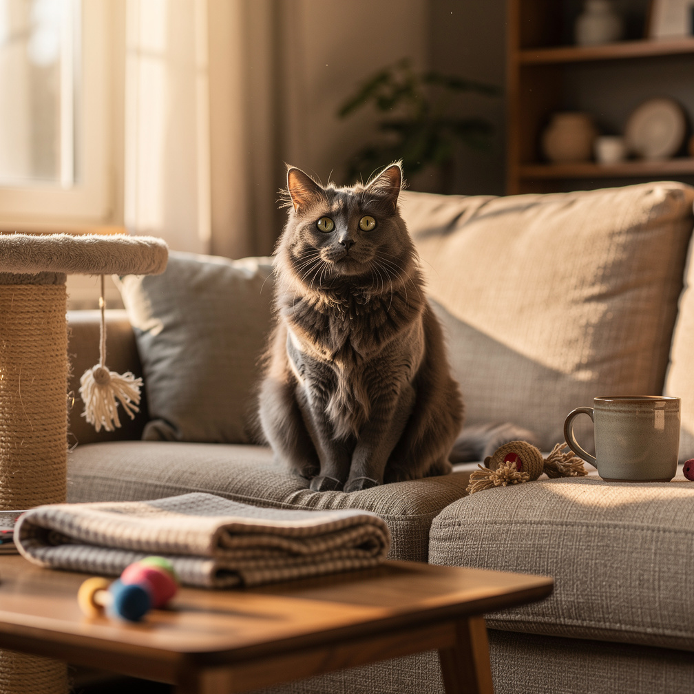 تخيل لو: ماذا لو كانت القطط تتكلم وتفهم البشر.