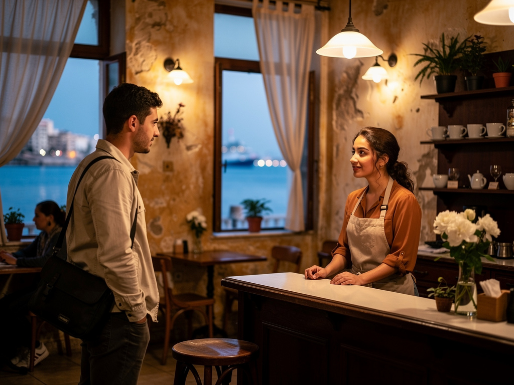 تخيل لو: في أحد شوارع الجزائر العاصمة القديمة، حيث يتسلل عطر الياسمين مع نسيم البحر، كانت ليلى تعمل في مقهى صغير يطل على الخل