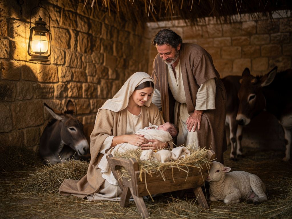 Imagine if: Jesus Christ’s story in the New Testament explains his life from birth to death. He was born in Bethlehem to Mary