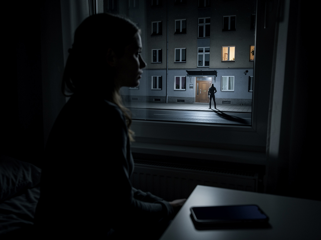 Hayal et: gece uyumadan önce hep pencereden dışarı bakma alışkanlığı vardı.
Bir gece saat tam 02:47’de yine uyanıyor. Nedensi