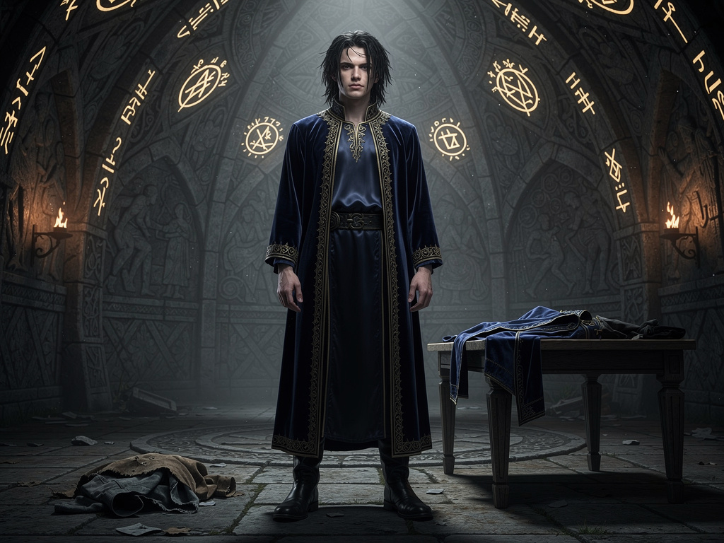 Lo primero que hice al despertar fue cambiarse. Ese día era el día donde medirían su nivel mágico. 
Eliot dijo: "Que emoción,