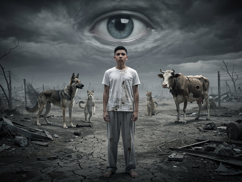 Que diablos está pasando pienso 2 meses después el mundo ya no es el mismo los animales que antes eran comidos o puestos como