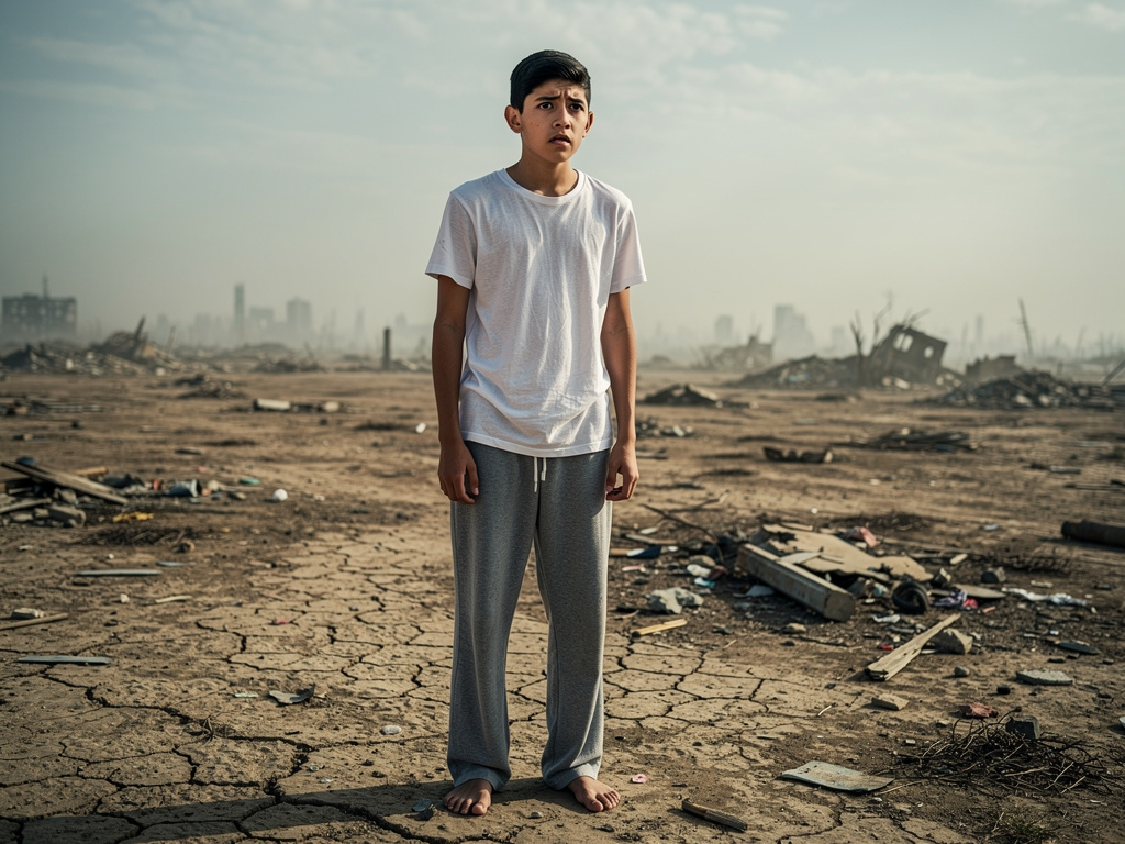 Todo esto se derrumba súbitamente, como si Dios Todopoderoso estuviera exigiendo la venganza más severa, y entonces la vida y