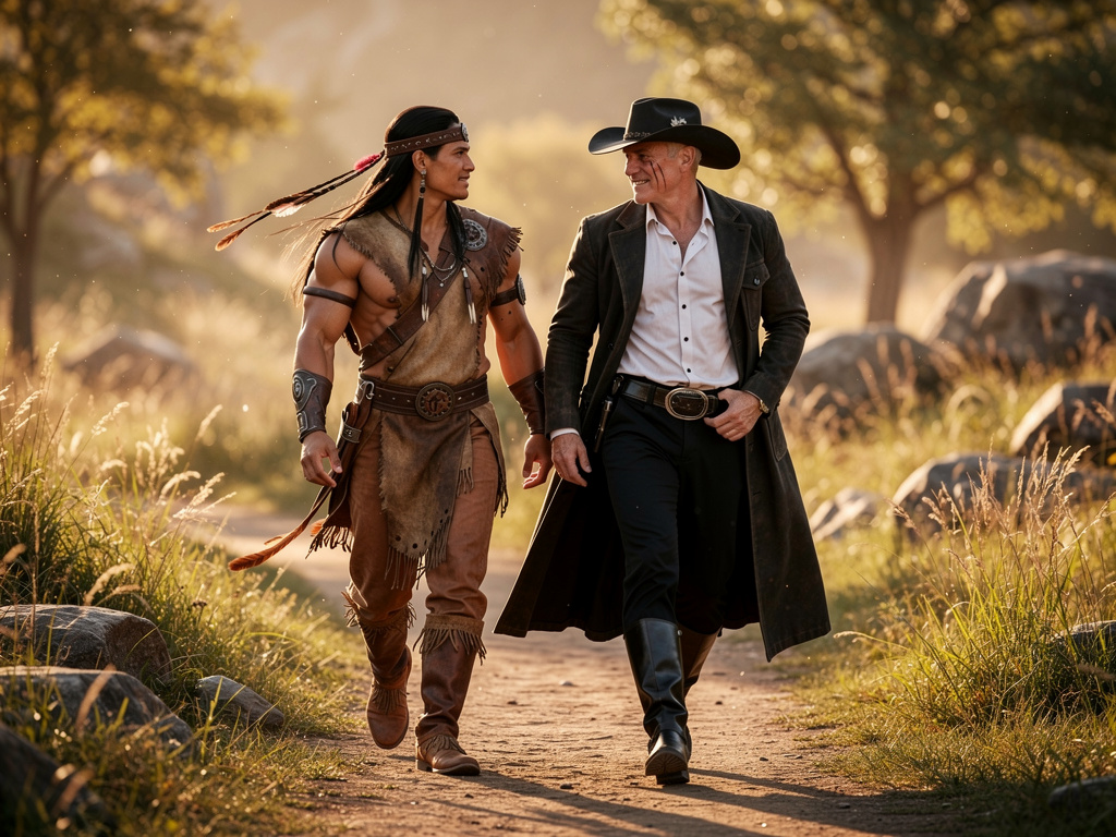 Imagine if: The friendship between Nightwolf and Erron Black.