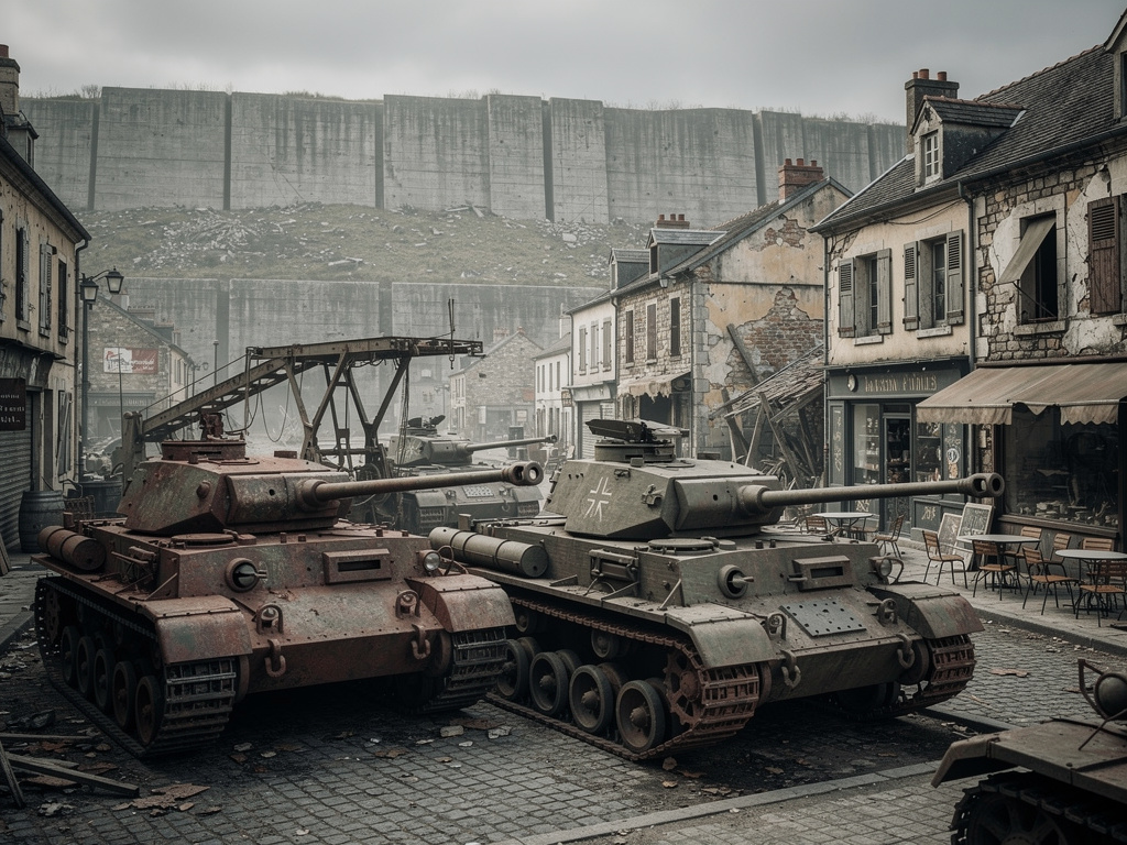 Almanlar ağır vergiler alıyor ve Fransızları köle niyetine kullanmaya başlıyor.