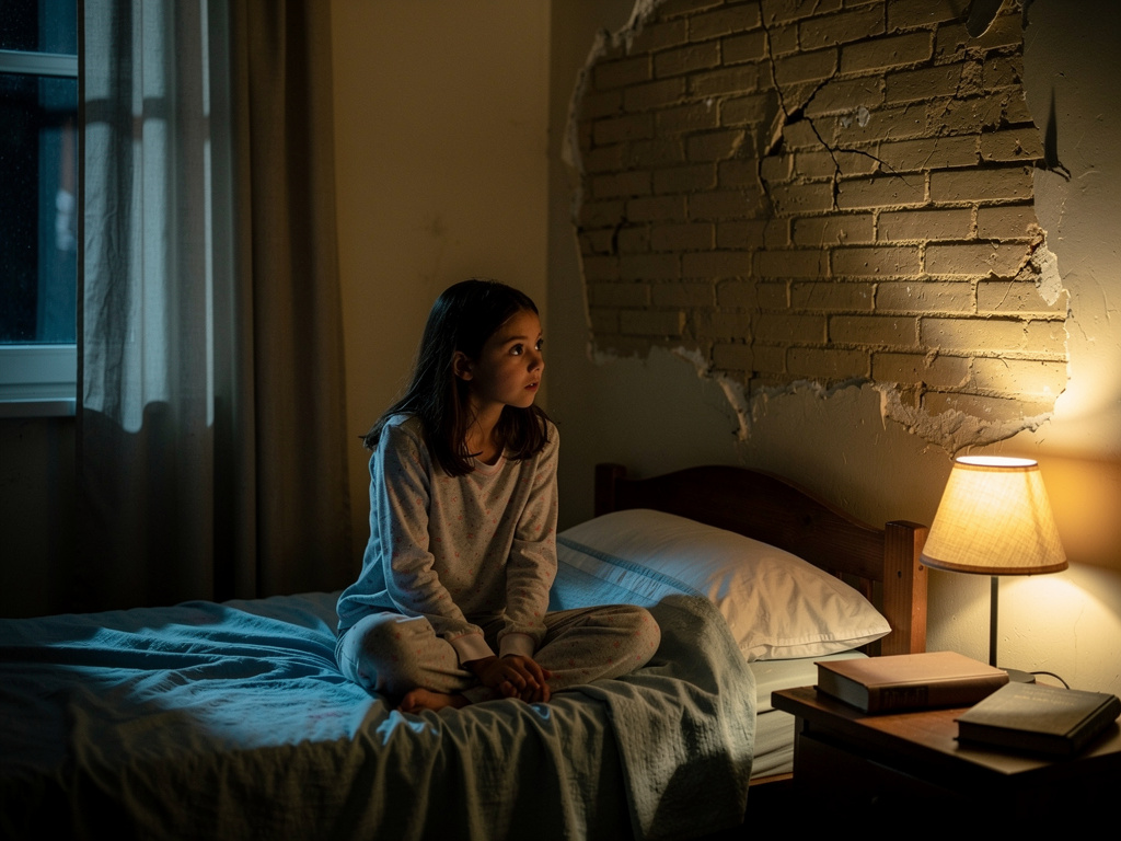 تخيل لو: مدينة صغيرة وهادئة كانت تعيش فتاة اسمها ليلى، حياة عادية مثل أي فتاة في عمرها، تذهب إلى المدرسة وتعود إلى منزلها دون