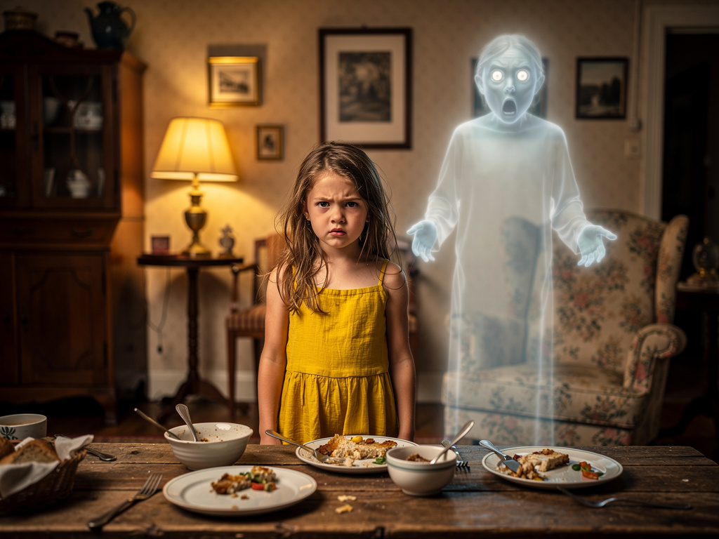 Make a video but the ghost shocked that how a girl couldn't scare.