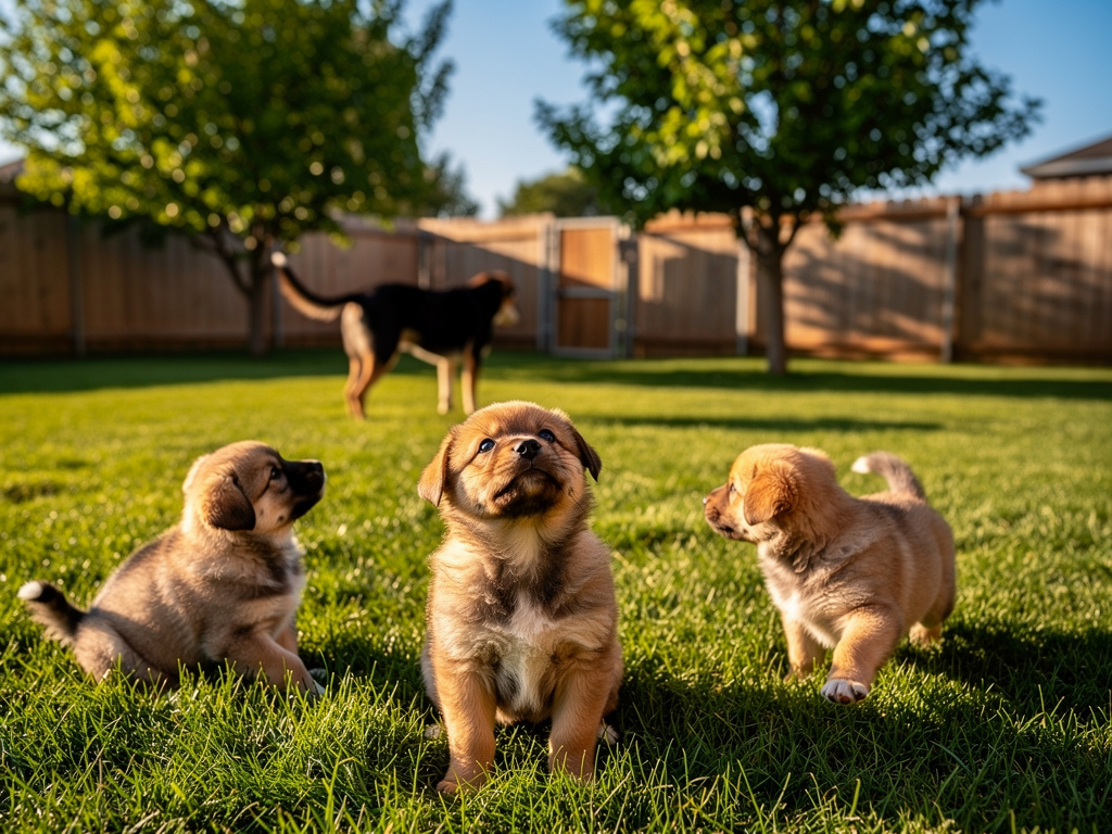 Imagine if: The wise little Dog
Henry was a little brown puppy dog.
He was the last of his litter and was fond of his mother.