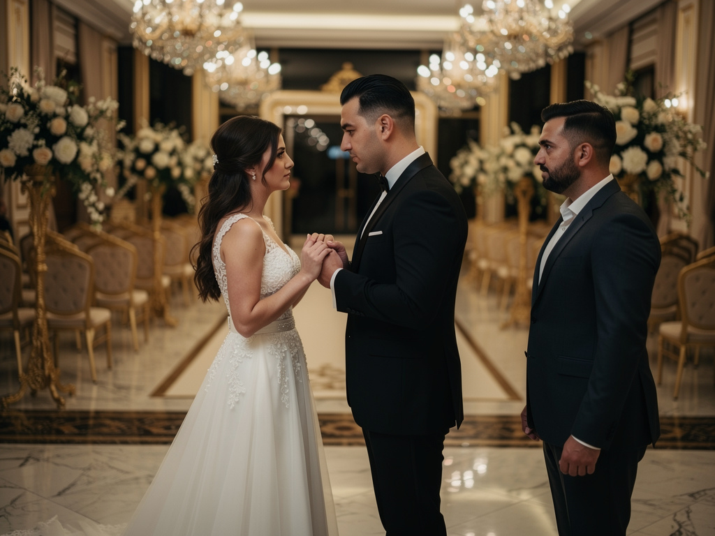 Hayal et: Abisi Acelyayı koruması için bir tane mafya ile evlendiriyor, Doruk diye Nazım Acelyanın babası korkunç biri, Acely