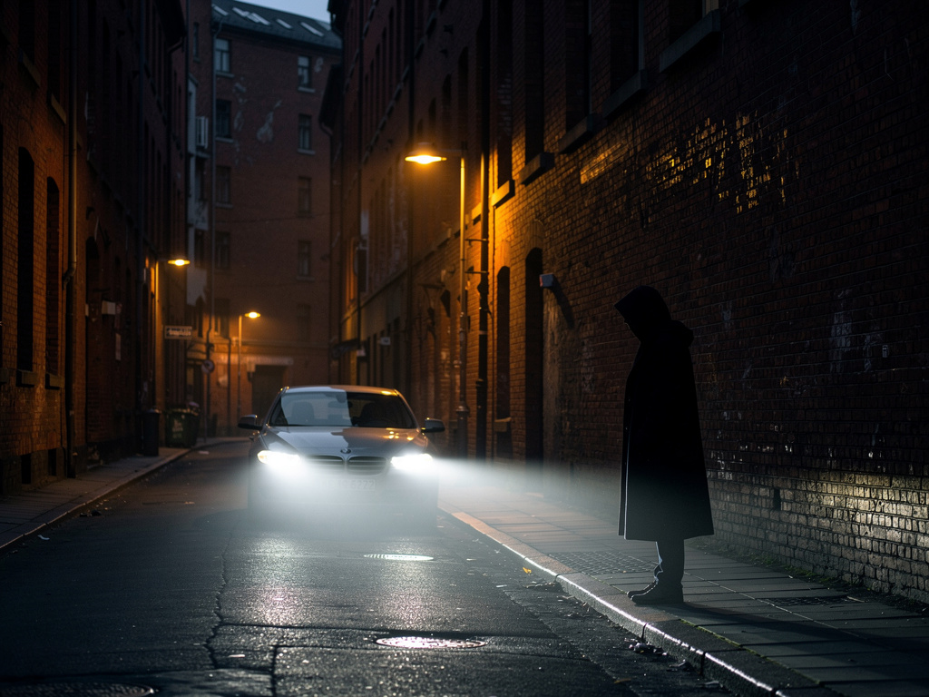 Imagine if: Every time you drive through the old part of town, your GPS reroutes you through a deserted alley where a figure 