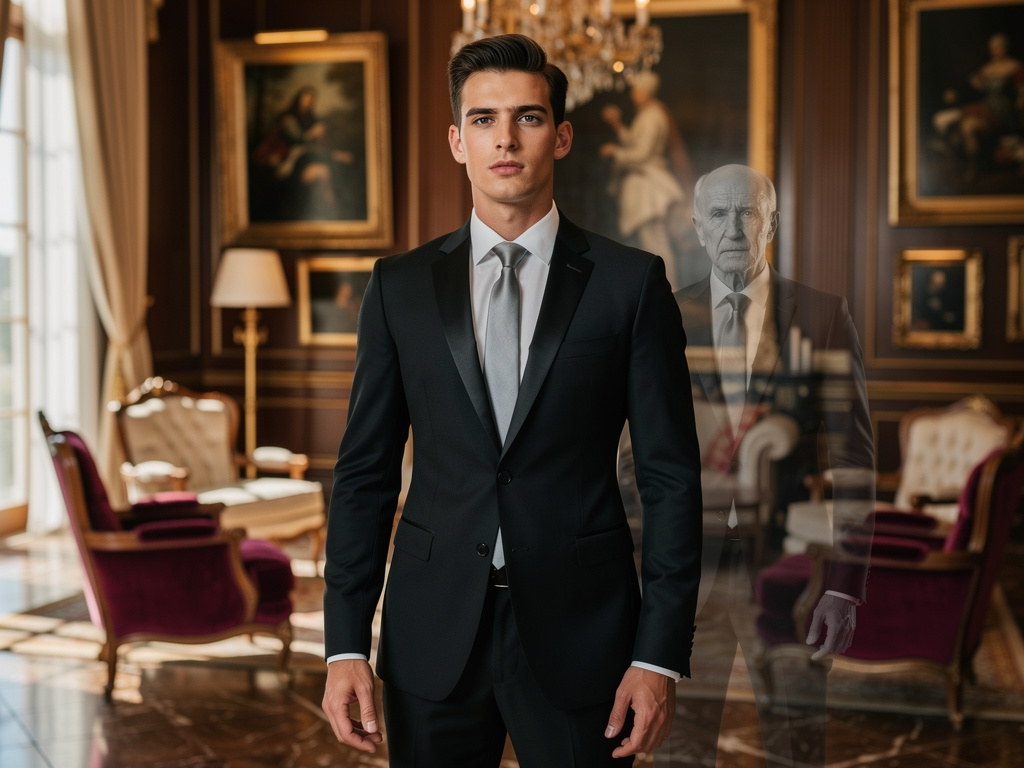 ولكن يترى ما هو السر الذي يخفيه و كيف يتحول هكذا من رجل عجوز ملامحه باهته الى شاب وسيم طويل القامة و عريض الأكتاف.