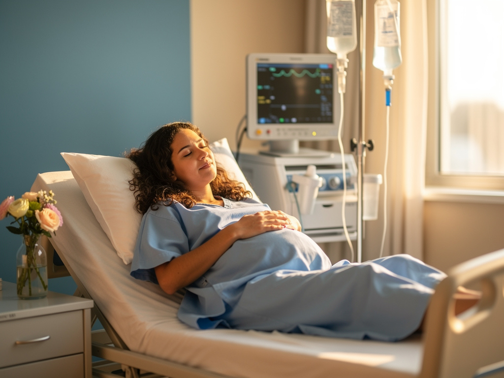 Imagine if: Giving birth.