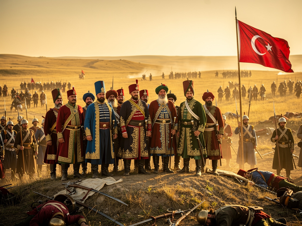 Doğuda Rusları ezici üstünlükle yeniyor.