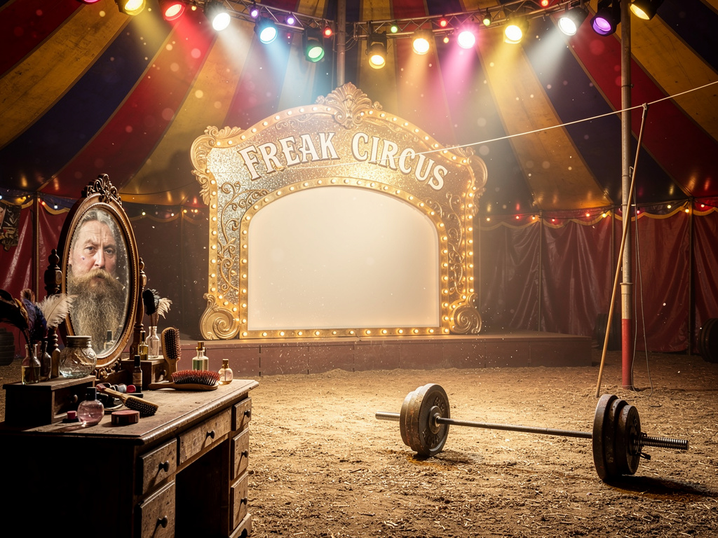 تخيل لو: انت تعرف لعبة the freak circus