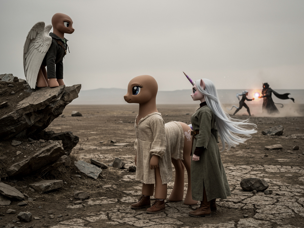 Antiguos héroes conocidos como los Pilares de Equestria sellaron amenazas como el Pony de las Sombras. Más tarde, Starswirl e