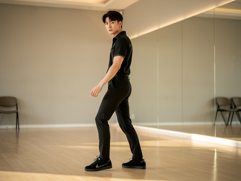 Bayangkan jika: Kamu ingin Seungmin dari grup idol Korea menari di lagu Hindi Boyfriend.