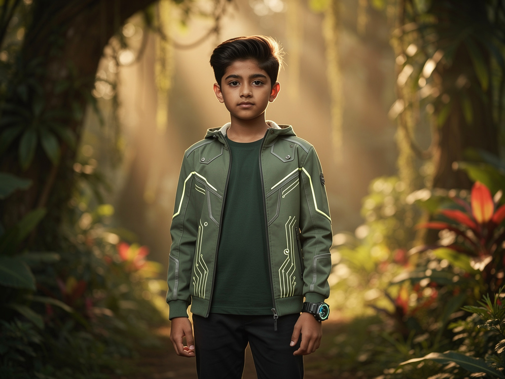 Aarav adalah anak laki-laki remaja ai karakter