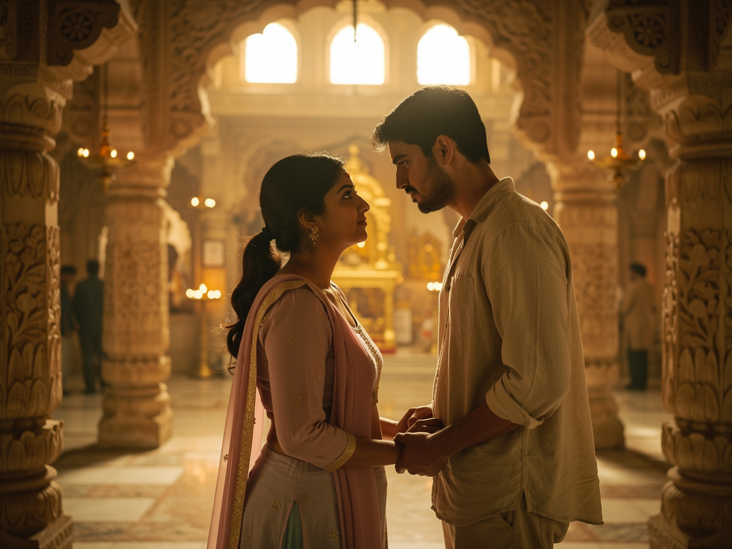 Imagine if: Amulya, an 18-year-old Carnatic prodigy with a divine voice but a broken faith, becomes a sensation. After her bo