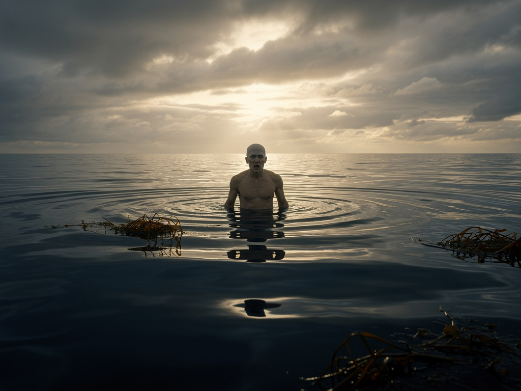 Imagine if: One day you wake up in the middle of the sea. You are all alone, scared. You fell in the water and then you reali