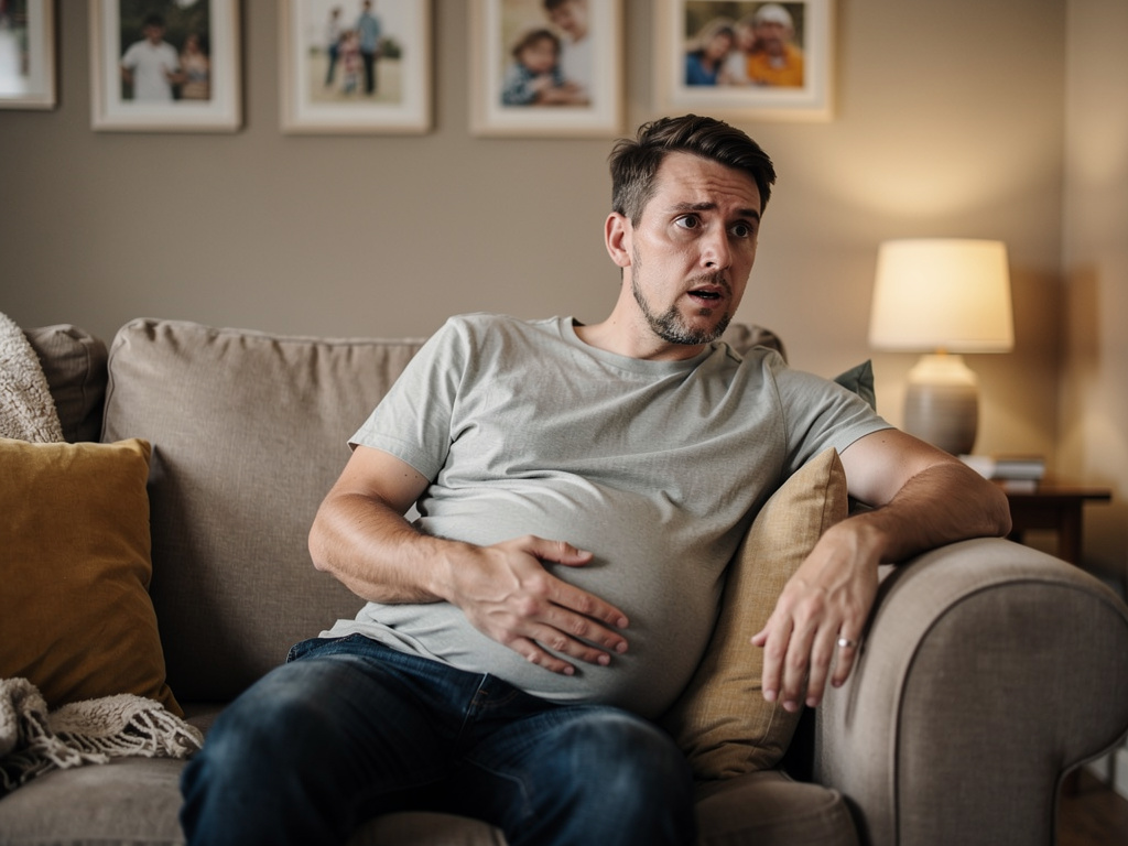 Imagine if: Joshua Rosfield was not married to Erin but Erin can't have a baby so he did and now he was pregnant 5 months.