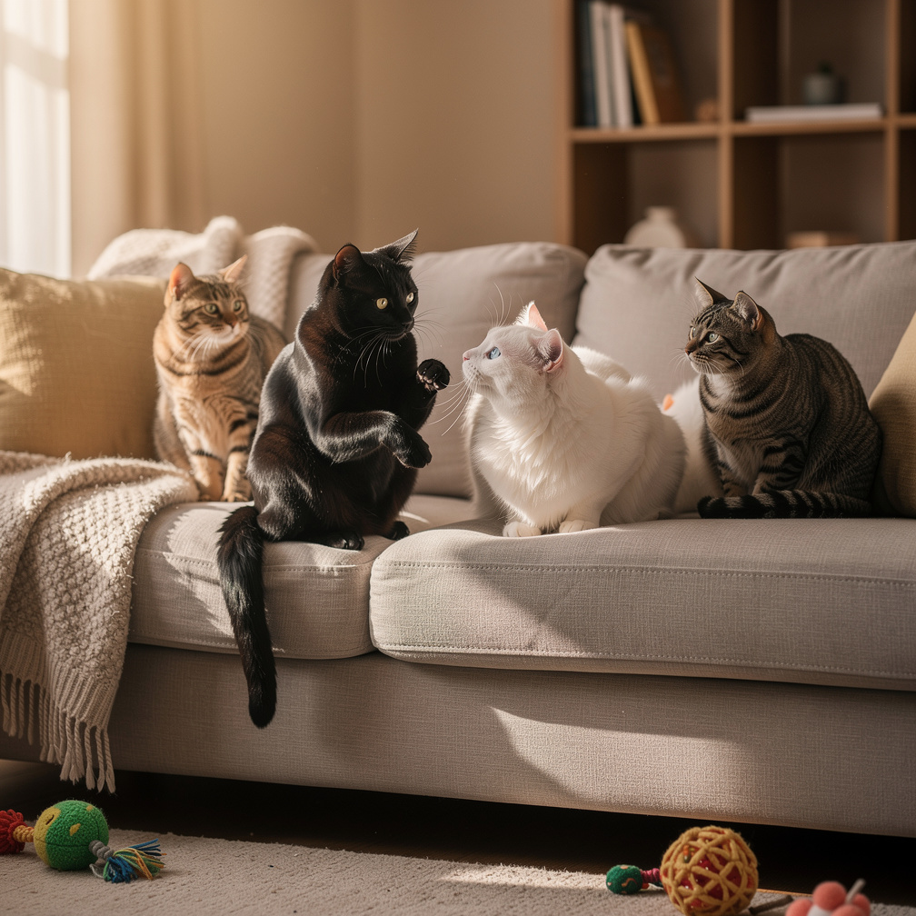 تخيل لو: ماذا لو كانت القطط تتكلم وتفهم البشر.