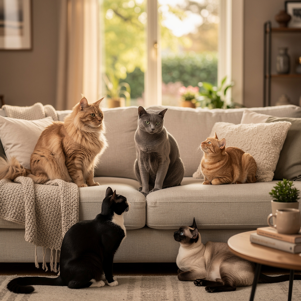 تخيل لو: ماذا لو كانت القطط تتكلم وتفهم البشر.