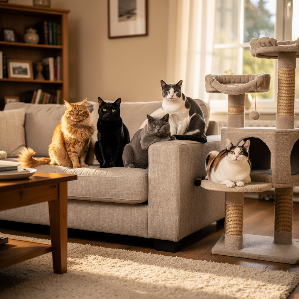 تخيل لو: ماذا لو كانت القطط تتكلم وتفهم البشر.