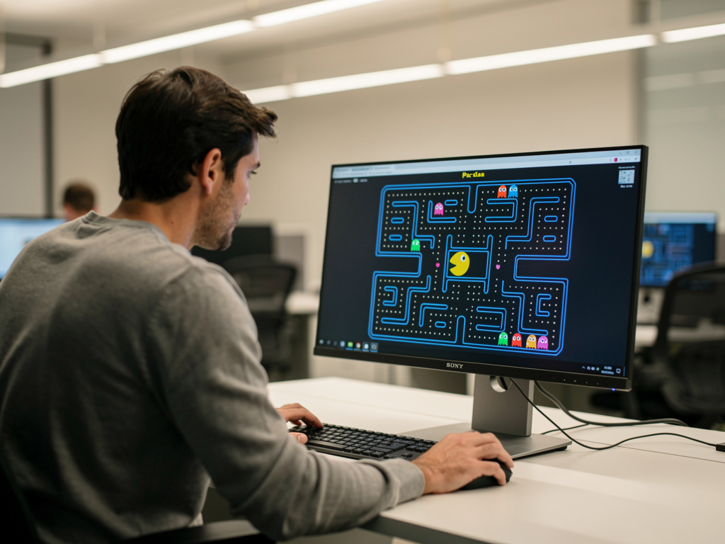 Hayal et: Konsol hikayesi bir zamanlar bir insan Sony'de çalışıyormuş, PC'sinde Pacman oynuyormuş.