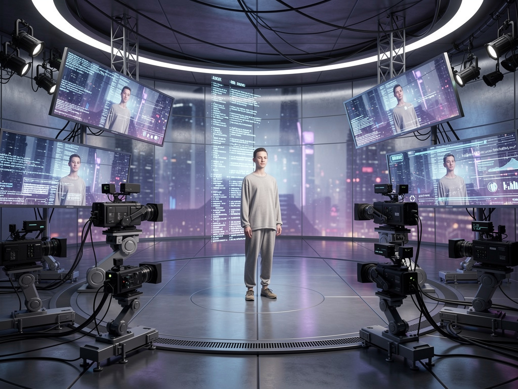 تخيل لو: كأنه آخر إنسان على كوكب حيث تفوقت الذكاء الاصطناعي على الذكاء، أنا مجبر على المشاركة في برنامج تلفزيون الواقع حيث يت