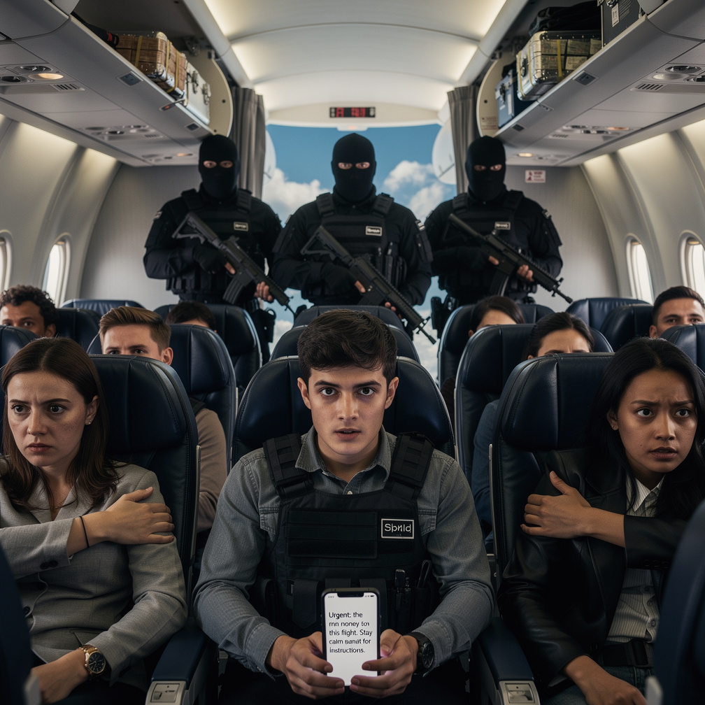تخيل لو: أنا راكب على متن طائرة مخطوفة، والخاطفون أعلنوا أنهم سيقصفون الطائرة في منشأة حكومية سرية إلا إذا تم تلبية مطالبهم. 