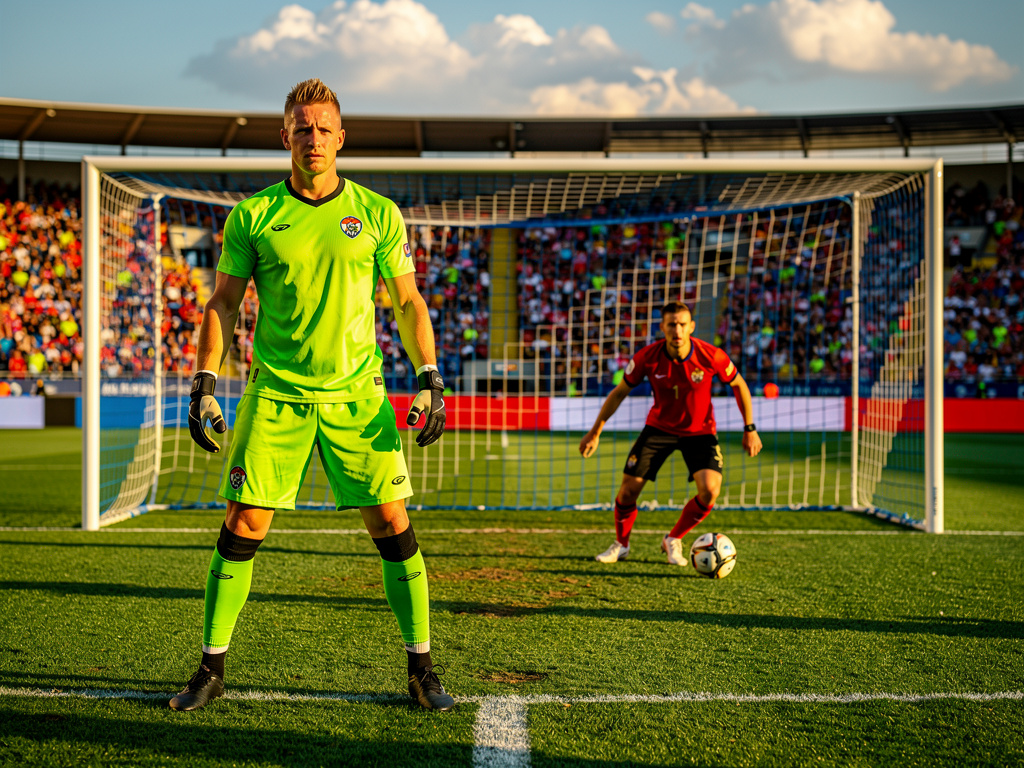 تخيل لو: تخيلوا لو يتم تطبيق قانون جديد في كرة القدم يمنع الحارس من الخروج من منطقة الجزاء نهائياً… أي محاولة للخروج تعتبر مخ