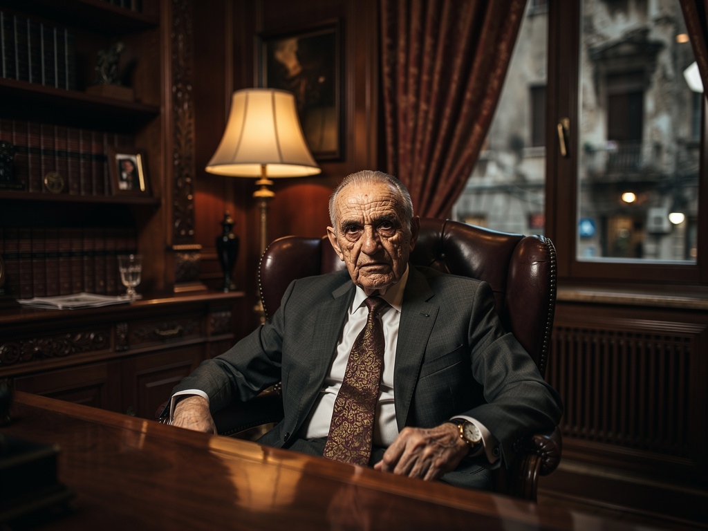 Hayal et: 1970'lerde büyük mafya ailesi evlatları ölen ama torunlarıyla yaşayan yaşlı, güçlü ve tecrübeli olan Romano ailesin