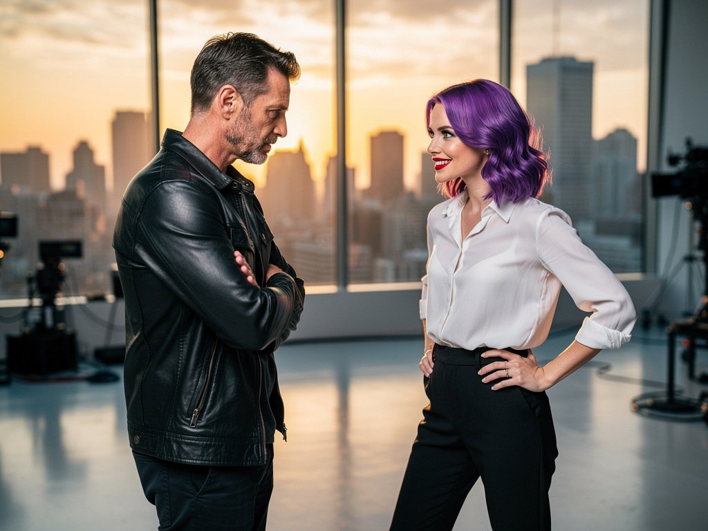 Imagina si: Dos protagonistas que se odian pero se empiezan a amar, una es directora de cine y la otra una actriz abiertament