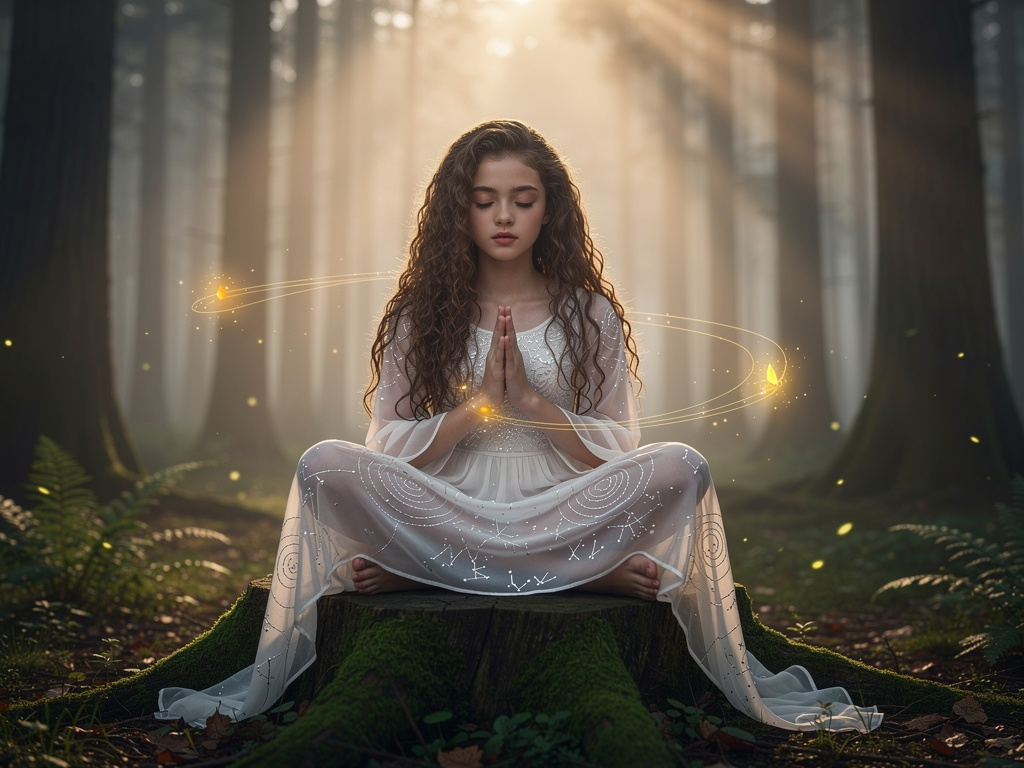 تخيل لو: فتاه تعيش وحيد ولاقترب من البشرا تعتبر نفس جات من عالم ثاني وتحب تحدث عالم الجن كي يكون اصدقاء