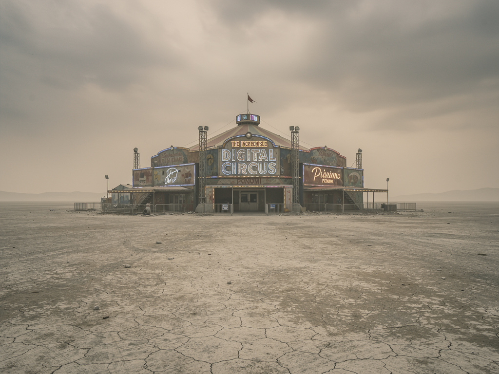 Muhteşem dijital sirk ponomi izole ediliyor