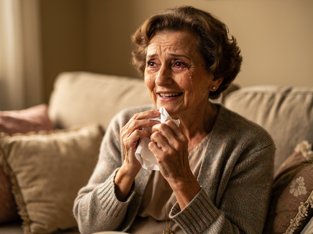 Then she weeps as she says I have never seen a couple like them.