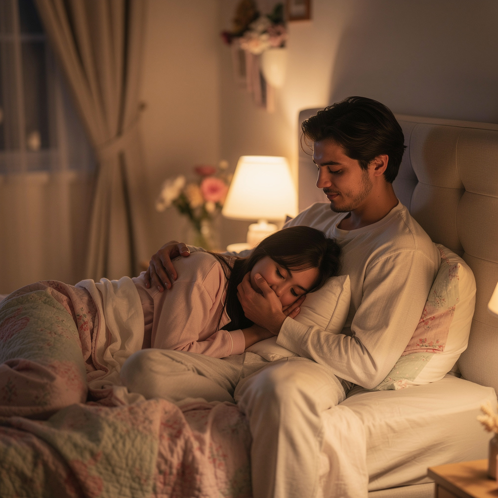 Hayal et: Eylül ve eşim Sevgililer ve eşim çok romantik bir alfa Eylül ise çok utangaç ve her uyandığında yastığını yiyen bir