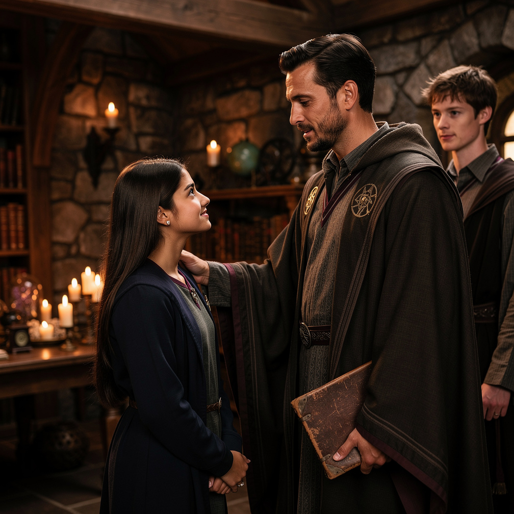 Y el principal era de haber entrenado exitosamente a un estudiante que se ha convertido en un aprendiz mago.