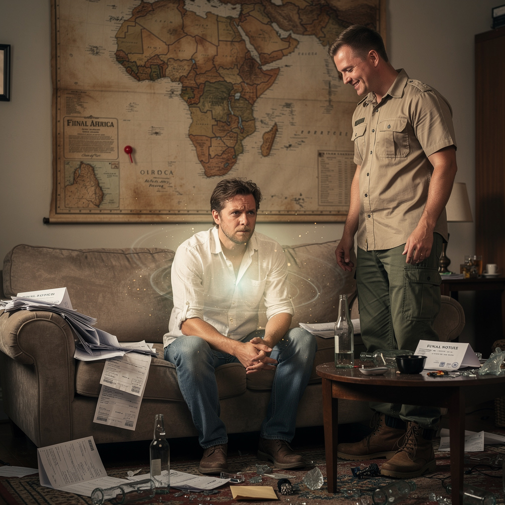 Bayangkan jika: Aku adalah seorang pria yang kehidupannya hancur. Rumahtangga, keuangan, dan lain sebagainya. Lalu muncul Eva