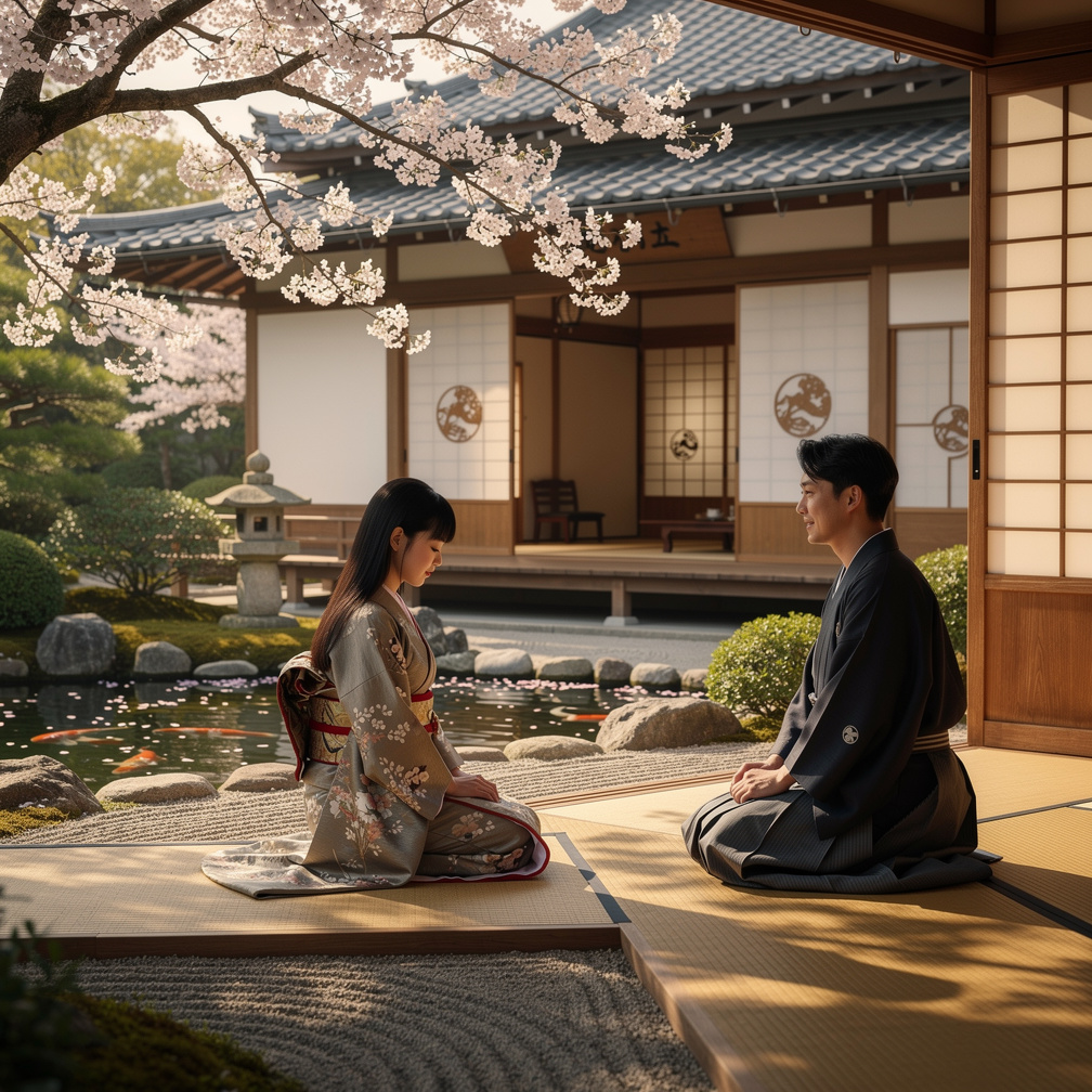 Imagine if: The Hanamichi's a Japanese clan that believed in pure Japanese blood marriages. Until Jin Young, a half-Korean ha