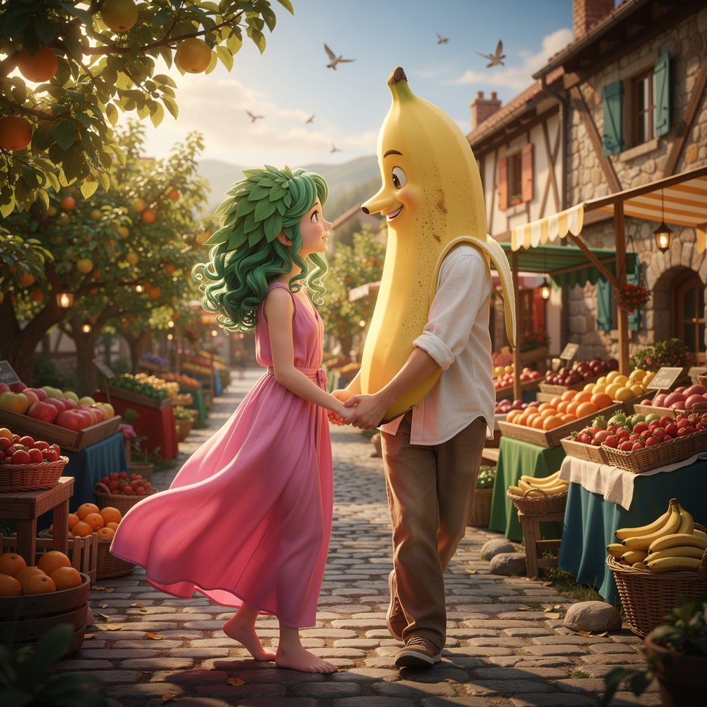 They escape to a town where they start their lives from scratch.