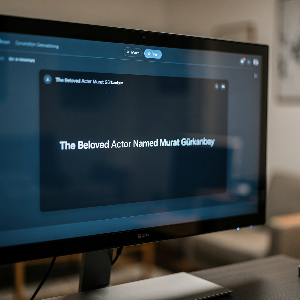 Imagine if: The Beloved Actor Named Murat Gürkanbay
Generate Video.