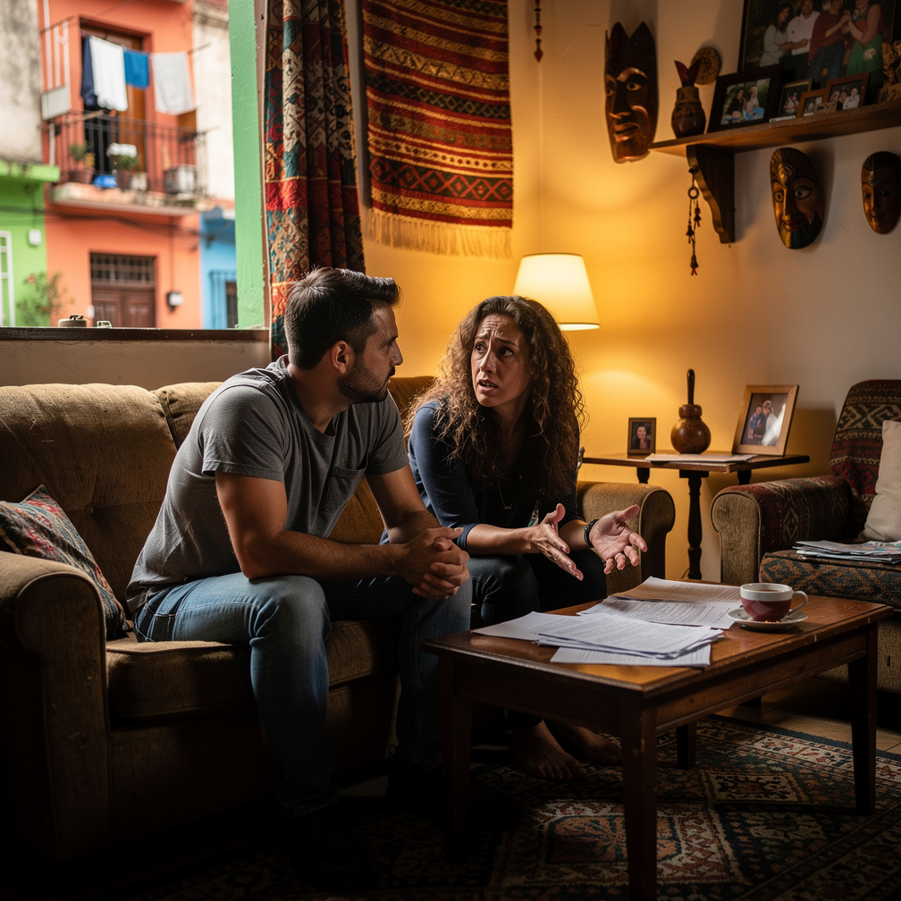 Imagina si: Soy oficial de policía, estoy de civil en Argentina, hablando con una madre que le asaltaron a su hijo, y luego e