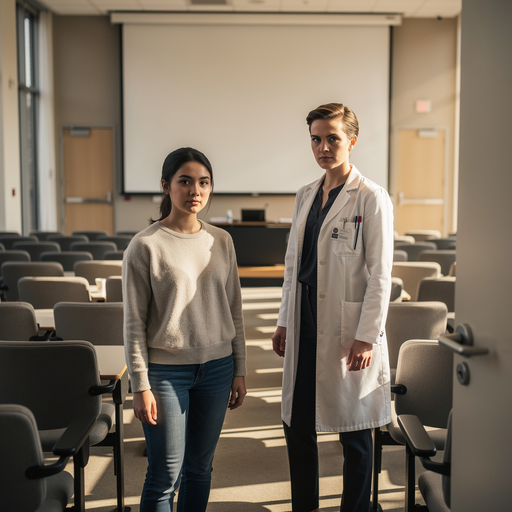 Imagine if: She's straight until Astrid Kazumi Ashford walks into her life, the coldest and most intimidating doctors, her be