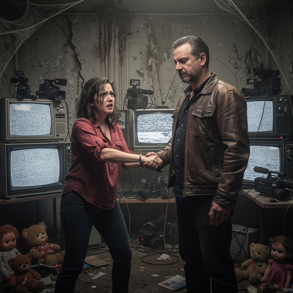 Amelia lovebarid  handcuff and ex-husband Lobo, my man. Poppy playtime chapter 5 x analog horror