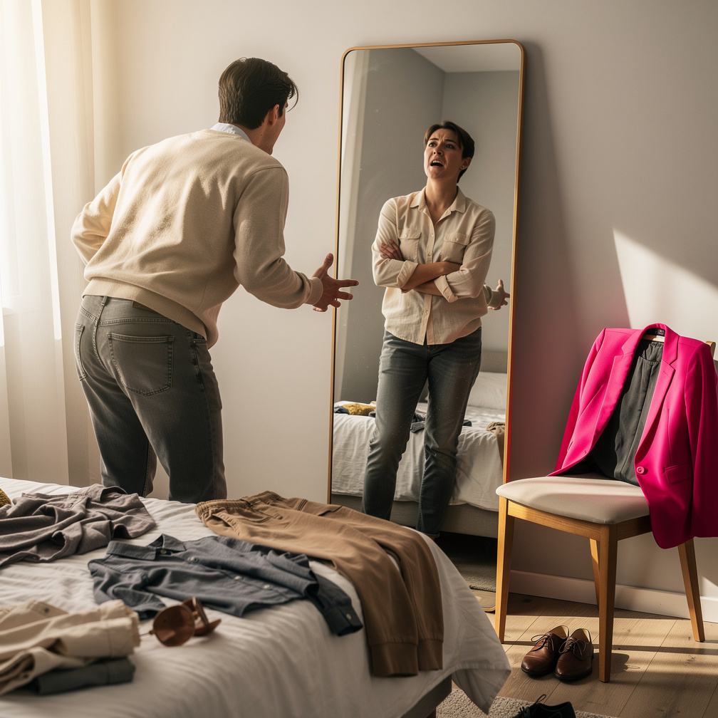 تخيل لو: انعكس صورتك في المرآة يتناقش معك حول ما سترتديه اليوم، ويرفض أن يسمح لك بمغادرة المنزل حتى تضع على السترة الوردية ال